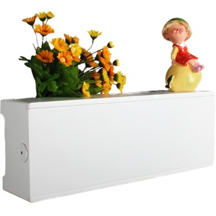 简单日子电线收纳盒接线板排插座遮挡盒集线盒壁挂墙装饰保护开门