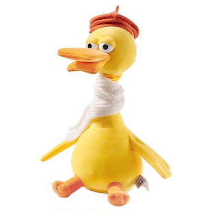 babycare复读鸭毛绒玩具可爱鸭子公仔宝宝学说话婴幼儿玩偶gaga鸭