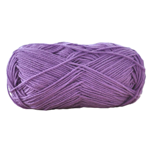 DIY毛线|四股牛奶棉10团特价钩针编织毛线玩偶毯子包包发夹纯棉线