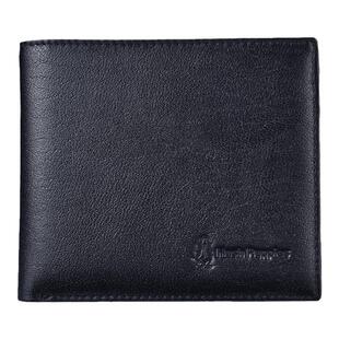 暇步士钱包男短款头层牛皮横款超薄时尚折叠皮夹钱夹包真皮钱夹男