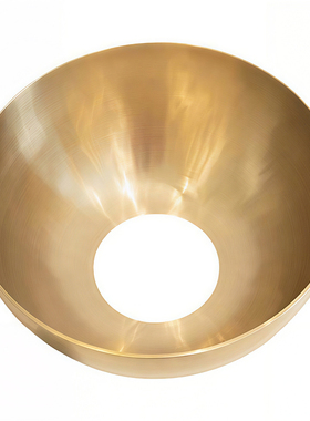 梵木果头疗钵尼泊尔手工颂钵SPA采耳养生馆用冥想瑜伽膝盖钵