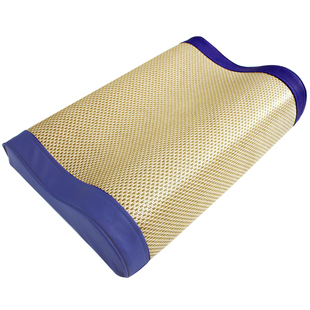 枕头颈椎枕助睡眠护颈椎波浪形硬枕头凉藤席2026年夏季硬海绵枕芯