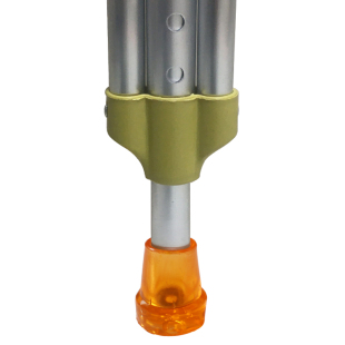 单双腋下拐杖防滑橡胶头脚垫肘拐棍木手杖凳四脚套配件登山杖底座