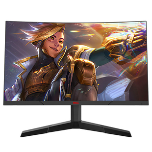 HKC 27英寸180HZ电竞游戏2K显示器IPS电脑SG27QC高清曲面200屏幕