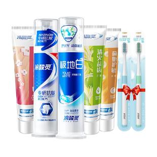 冷酸灵牙膏多效抗敏感套装620g*1套清洁牙齿美白牙齿清新口气