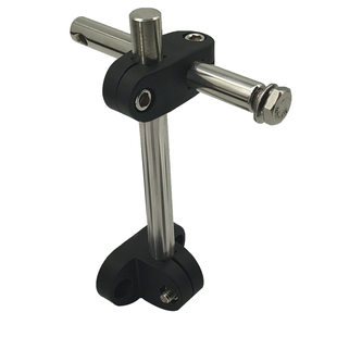 可调节护栏支架蝶形支架小T型夹小十字承夹输送机流水线护栏配件