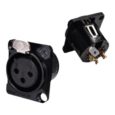 罗科斯通三芯卡侬母座固定音频座