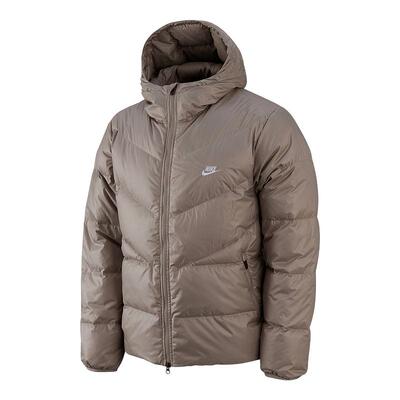 NIKE耐克羽绒服男冬新款宽松保暖拒水连帽运动夹克外套HQ7791-245