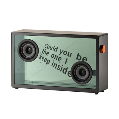 MORRORART悬浮透明歌词音箱