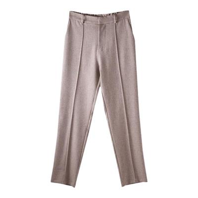 卡其色新款通勤西裤薄款