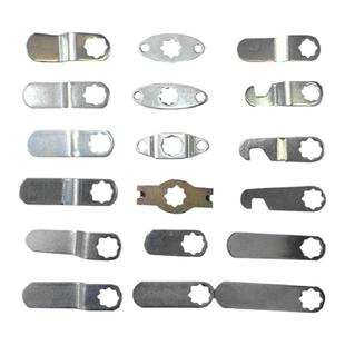 文件柜对开门锁连杆片锁片铁皮柜锁舌挡片箱锁柜门锁连接片锁杆