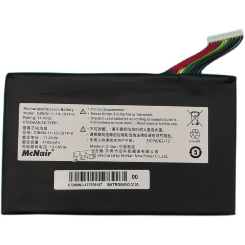 机械师T90 机械革命X1 X2 火影X6 神舟Z7-KP7GT GI5CN 原装电池