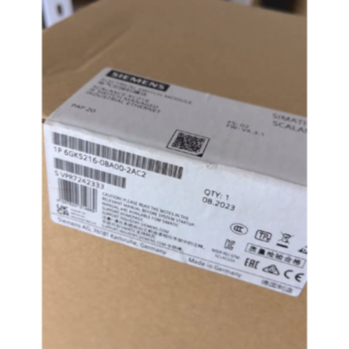 议价西门子6GK5216-0BA00-2AC2交换机原装全新6GK5216-0BA00-2AC2