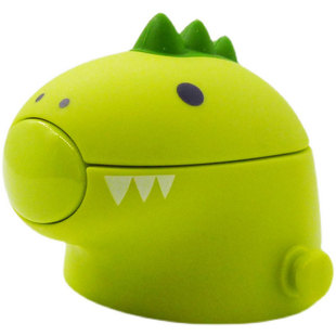 SSH4D日本原装吸管配件skater不锈钢恐龙绿色杯盖粉色密封圈背带