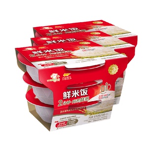 金龙鱼丰厨方便速食微波加热即食210g*9鲜米饭白米饭
