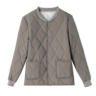 冬季加绒加厚棉服男女内胆棉袄加肥加大打底保暖棉衣大码立领外套