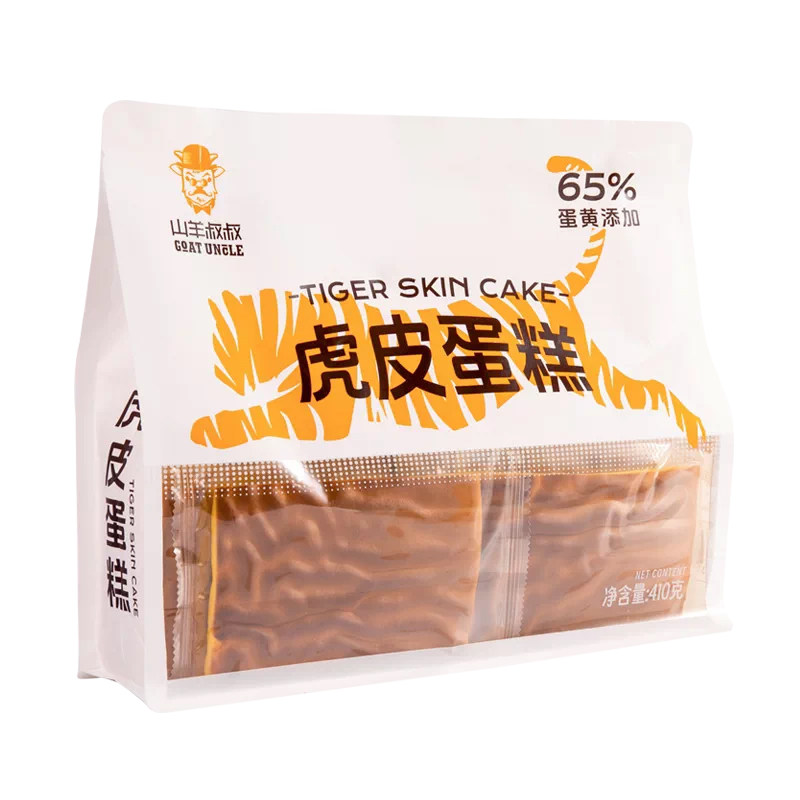 山羊叔叔虎皮蛋糕片学生营养早餐