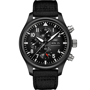 IWC万国官方旗舰飞行员系列TOP GUN系列计时腕表机械表瑞士手表男