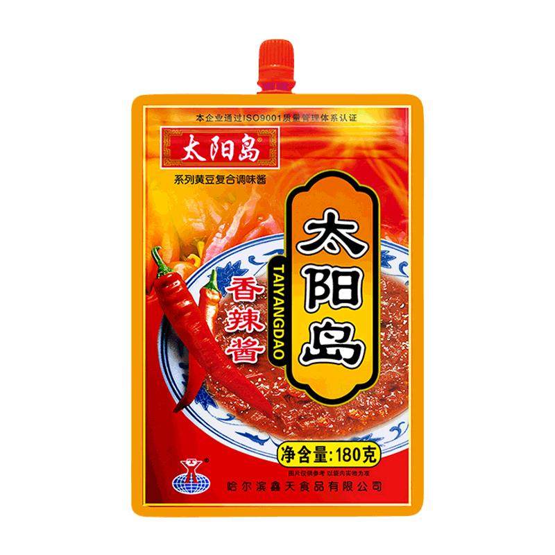 太阳岛香辣酱拧嘴装150g*10