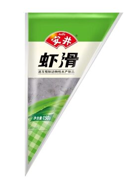 安井虾滑150g*6大颗粒虾仁