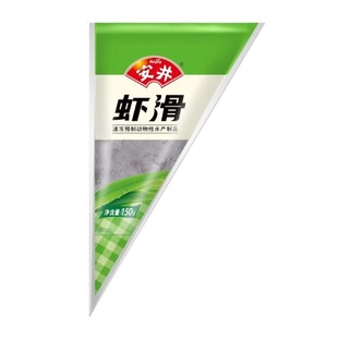安井虾滑150g*6大颗粒虾仁袋装虾球虾饼冷冻火锅食材麻辣烫半成品