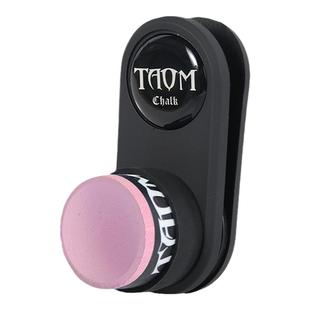 强磁巧克夹磁吸巧克夹台球塔悟姆巧克夹静音斯诺克圆形枪粉巧粉夹