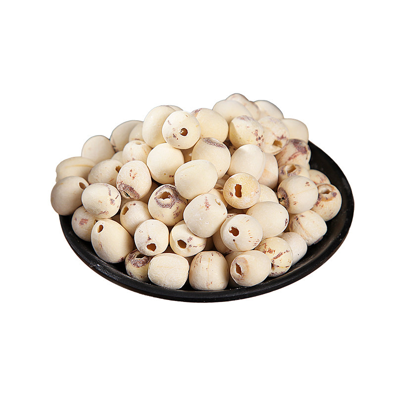 新货莲子250g/500g净重白莲子去芯无芯干白莲官方旗舰店无硫湘莲