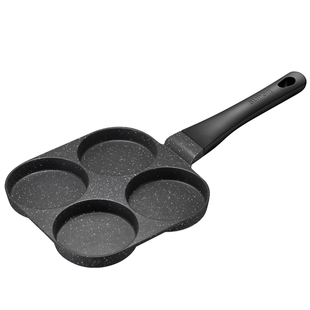 苏泊尔早餐煎盘家用平底锅不粘锅小煎饼锅四孔煎锅早餐锅煎蛋神器