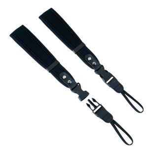 耐影相机手腕带适用于佳能尼康索尼富士微单减压减震加宽腕带拍立得 黑卡相机ccd手绳单反加厚挂绳手提带配件