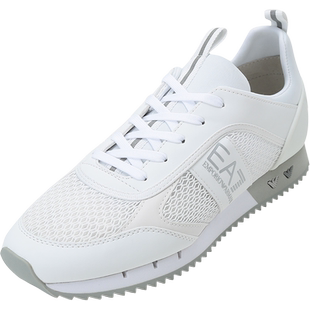 【自营】EA7阿玛尼 男士网眼系带休闲运动鞋 X8X027 XK050男鞋