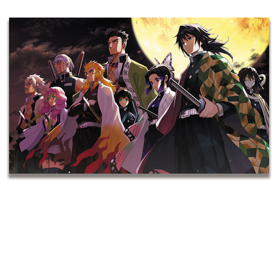 鬼灭之刃动漫墙贴海报超大宿舍