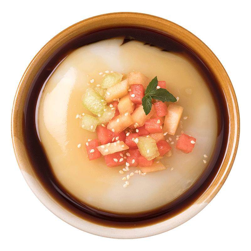 古蜀味道凉糕即食红糖冰粉糯米凉粉四川宜宾小吃甜品零食非凉糕粉