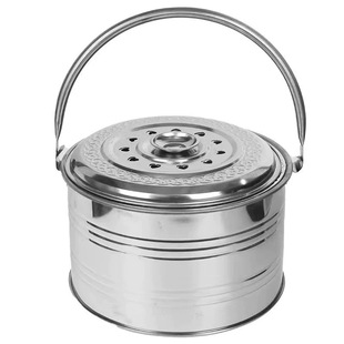 烤火盆取暖炉碳火盆木炭炉烧烤炉架夜钓家用农村老式户外野炊搬家