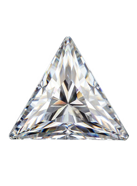 三角形莫桑石直三角八心八箭裸钻