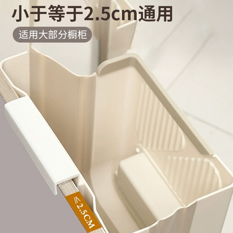 可折叠厨房垃圾桶壁挂式家用厨橱柜门余收纳厕所卫生间纸篓桶专用