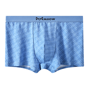 猫人男士内裤纯棉男生2025新款生蚝唤醒野兽抗菌四角平角短裤大码