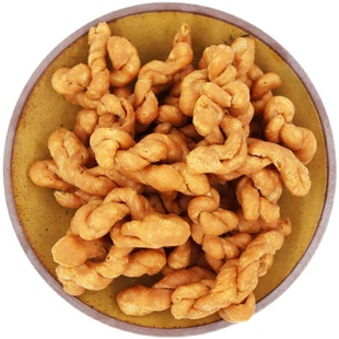 【望春桥油赞子】宁波特产手工油赞子麻花传统糕点原味海苔味罐装