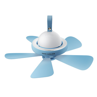 德国权尚】新款小吊扇小型家用床上吊挂式静音大风力宿舍蚊帐风扇