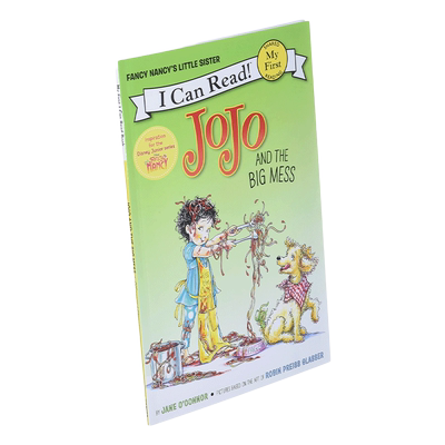 英文原版 Fancy Nancy JoJo and the Big Mess 漂亮的南希：乔乔和大麻烦 I Can Read系列 英文版 进口英语原版书籍儿童图书