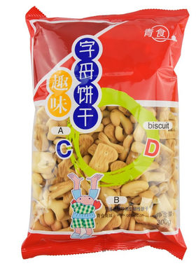 青食动物字母数字饼干趣味可爱
