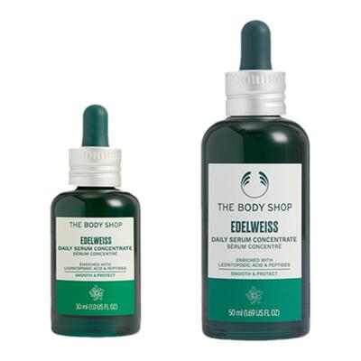 thebodyshop雪绒花精华紧致