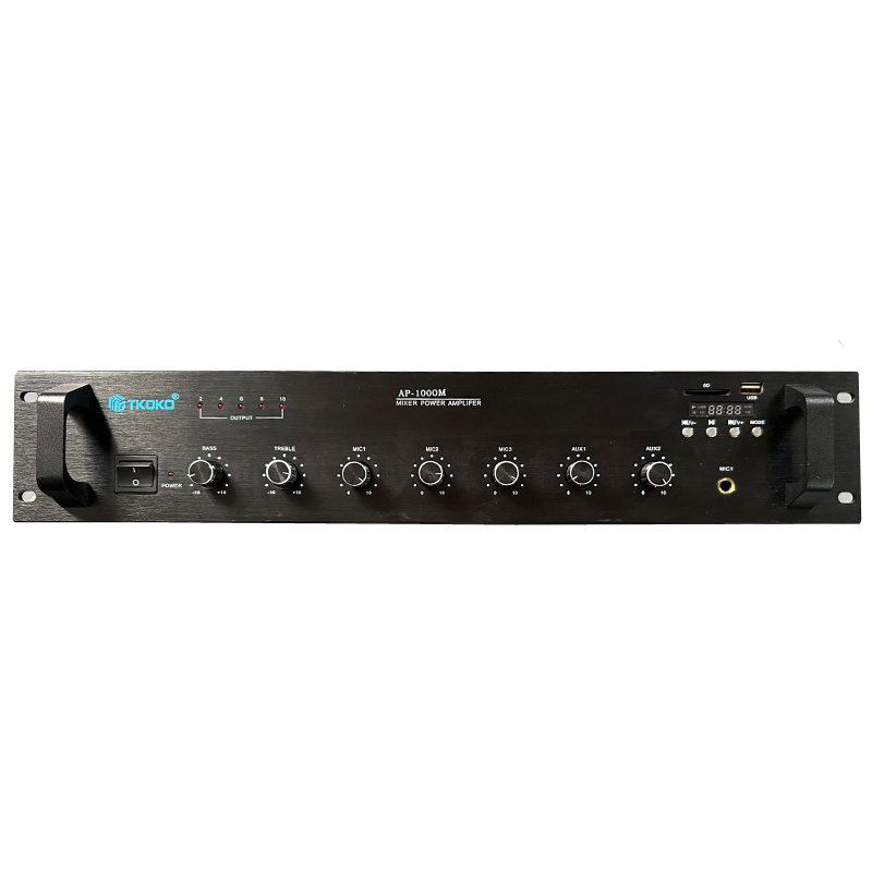 AP-1000M合并式定压功放腾高广播