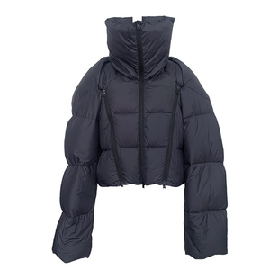 容子木ROSEMOO24年冬季新款哑光细腻可拆卸两穿羽绒服RCL4YP256B