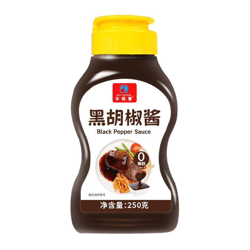 华银春黑胡椒酱拌饭拌面酱料