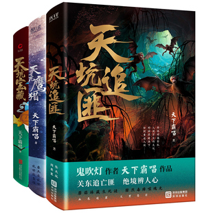 天坑系列:天坑鹰猎+天坑宝藏+天坑追匪 精装典藏版 鬼吹灯作者天下霸唱作品