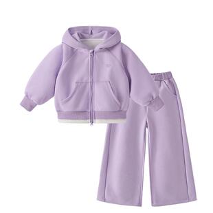 jellybaby女童套装春季运动儿童两件套春装洋气时髦新款8宝宝衣服