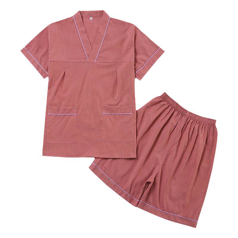 高档汗蒸服女2026新款足疗理疗桑拿服大码按摩洗浴中心洗浴服男款