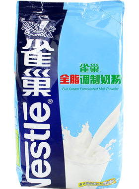 雀巢全脂雪花酥奶枣冲饮烘焙奶粉