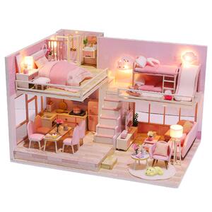diy小屋粉黛甜心手工制作房子