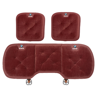 宝马汽车坐垫冬季毛绒X1X3X5X7三系325Li五系530座垫加绒加厚保暖